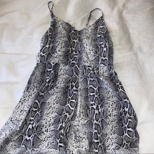 LF SNAKESKIN ROMPER